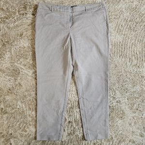 Womens gray dress pants